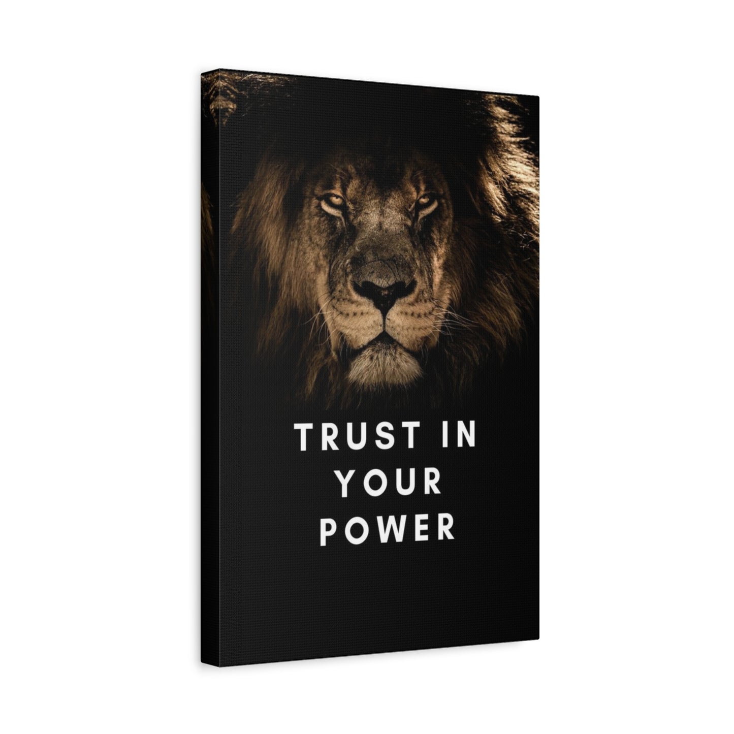 Rise Like a Lion Motivational Canvas For Living Room